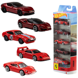 JLN12 HOT WHEELS 5 PACK - FERRARI