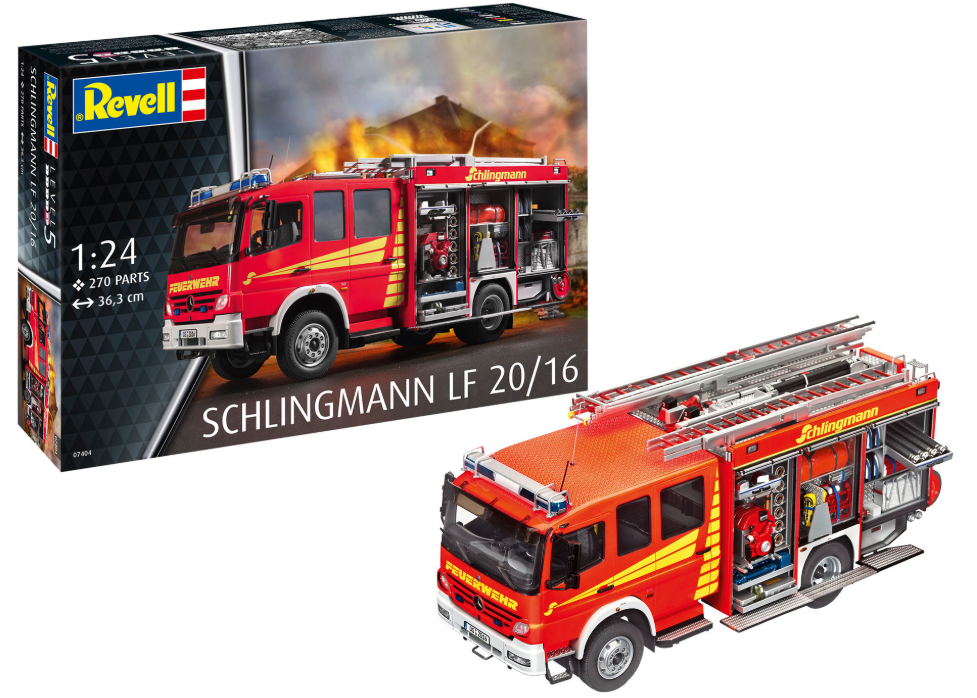 RV7404 MERCEDES SCHLINGMANN LF 20/16 FIRE TENDER