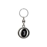 1112 Juventus key ring rotating Badge