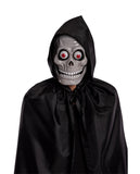 0572 Full-face skeleton mask with bulging eyes