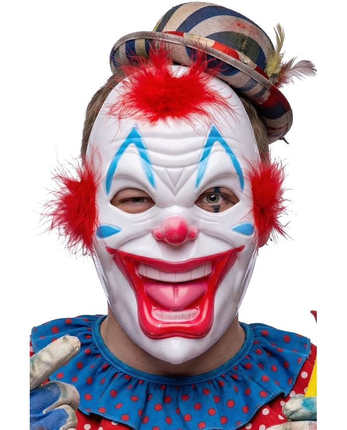 1173 Hard Pvc Clown Mask