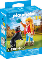 71738 Woman with Mountain Dog