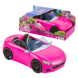 HBT92 Barbie Pink Convertible Car