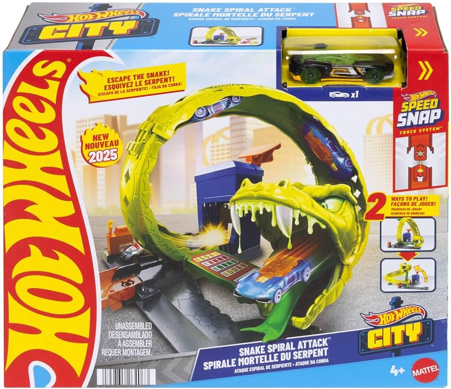 JBM63 Snake Gas Station Playset