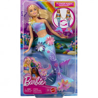 JDM72 BARBIE MERMAID DOLL BLONDE BLOSSOMS
