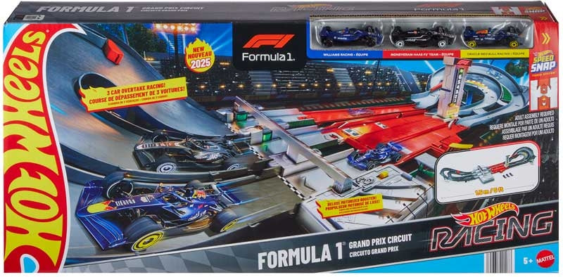 JDY16 HOT WHEELS RACING FORMULA 1 GRAND PRIX CIRCUIT