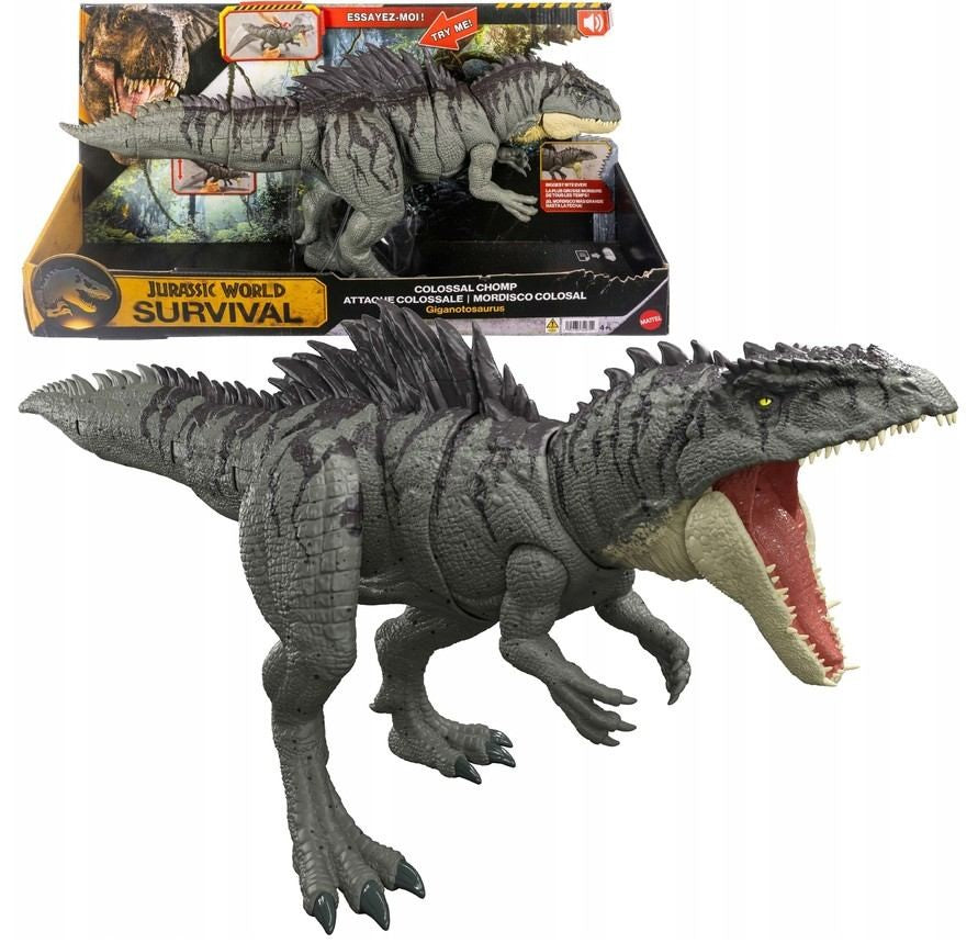 JKG93 Jurassic World Survival Colossal Chomp GIGANTOSAURUS