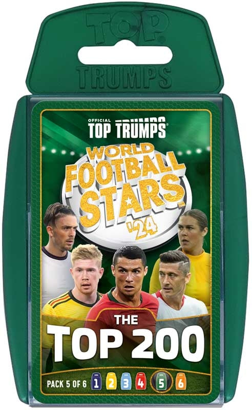 04842 TOP TRUMPS WORLD FOOTBALL STARS TOP 200