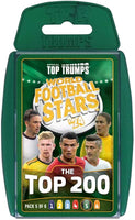 04842 TOP TRUMPS WORLD FOOTBALL STARS TOP 200