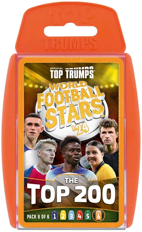 04841 TOP TRUMPS WORLD FOOTBALL STARS TOP 200