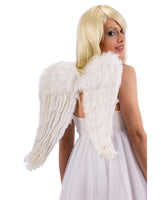 3495 White feather wings