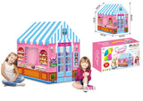 904249 CANDY HOUSE KIDS PLAY HOUSE TENT & 50 PCS BALLS