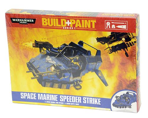 Revell Warhammer 40000 Space Marine Bike Attack Build & Pai