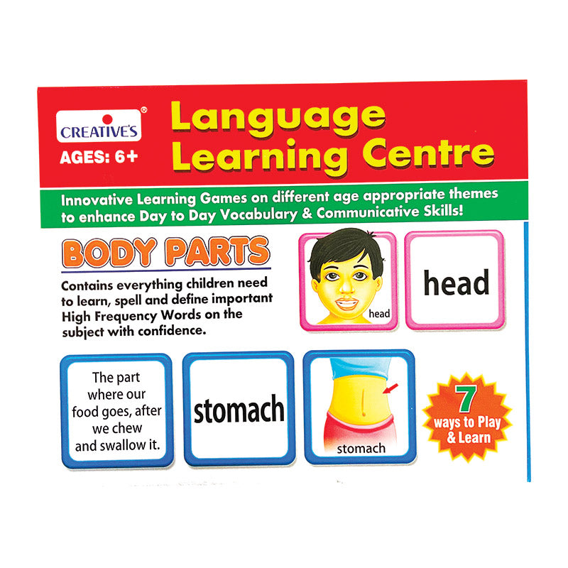 0430 Language Learning Centres- Body Parts