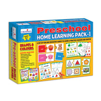 0445 Preschool Home Learning Pack – 1- “ Shapes & Colours”