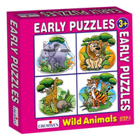 0760 Early Puzzles - Wild Animals