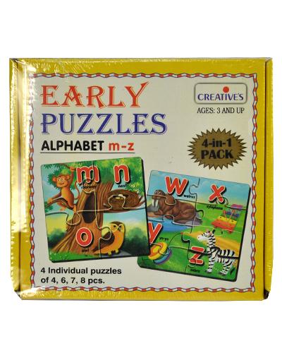 0791 Early Puzzles - Alphabet m-z