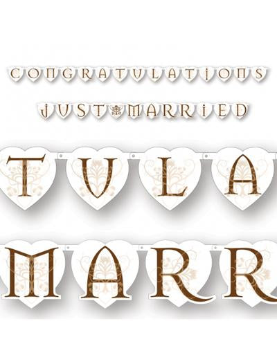 7876 Just Married Banner