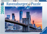 16011 Puzzle 2000 Pieces New York, From Brooklyn to Manhattan