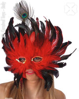 1708 Feather Mask