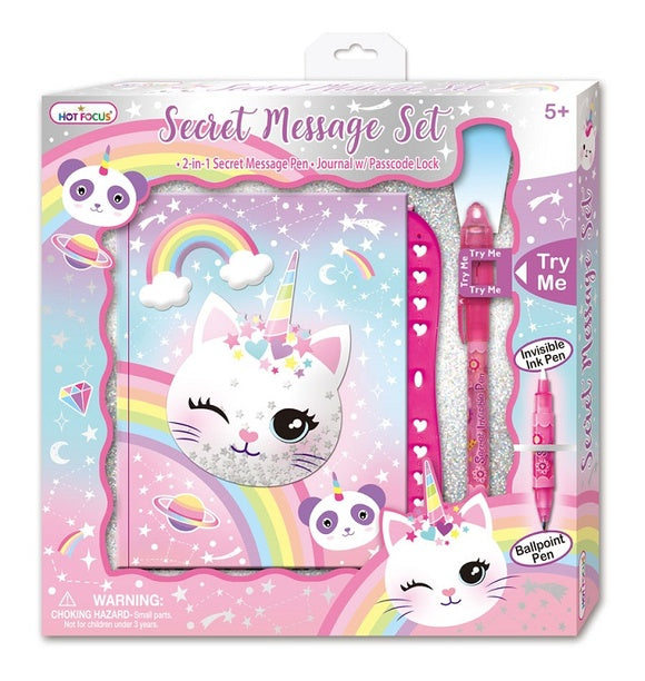 203CAT Secret message Hot Focus Caticorn | Toysmalta