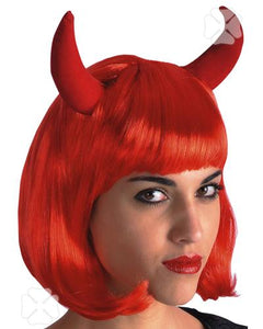 2503 Pin Up Wig with Horns