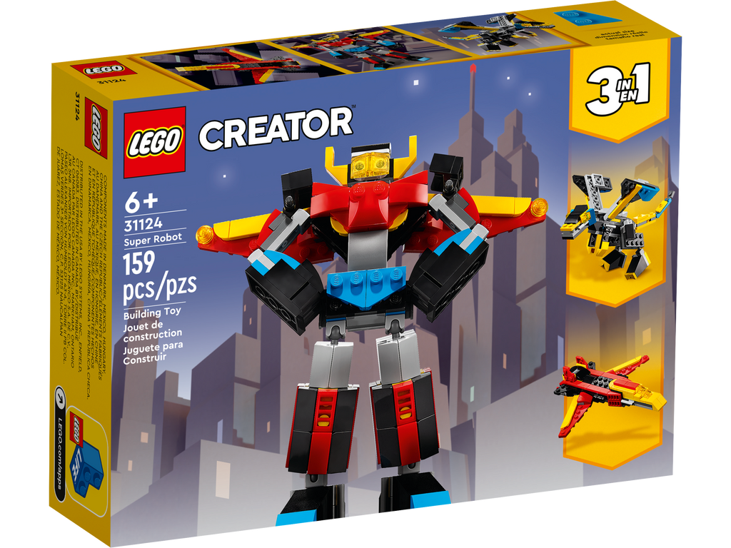 31124 Creator 3in1 Super Robot
