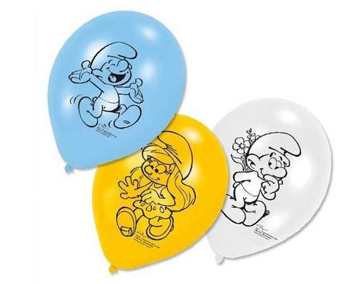 0273 Smurf Balloons