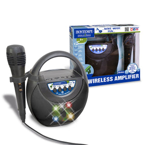 485900 Wireless Amplifier with Microphones