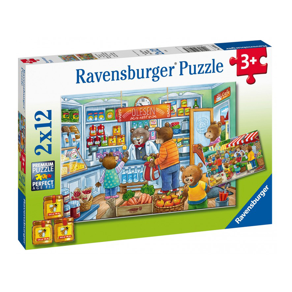 5076 Let's Go Shopping 2x12 Puzzle