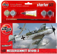A55106 AIRFIX - 1/72 Small Starter Set, Messerschmitt Bf109E-3