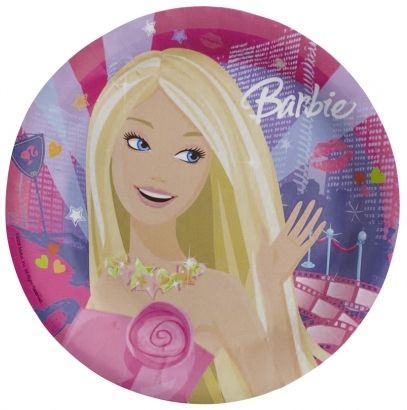 551460 Barbie Party Plates