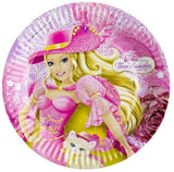 551631 Barbie Party Plates