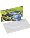 6934 Ninja Turtles Invitations