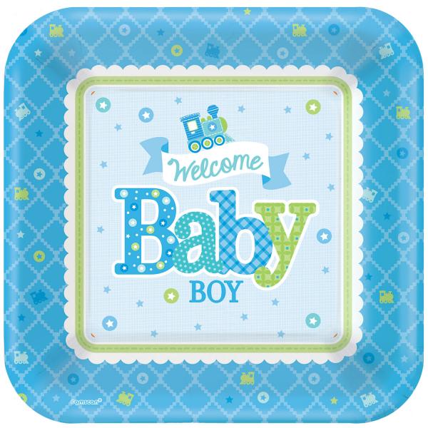591461 Baby Boy Plates