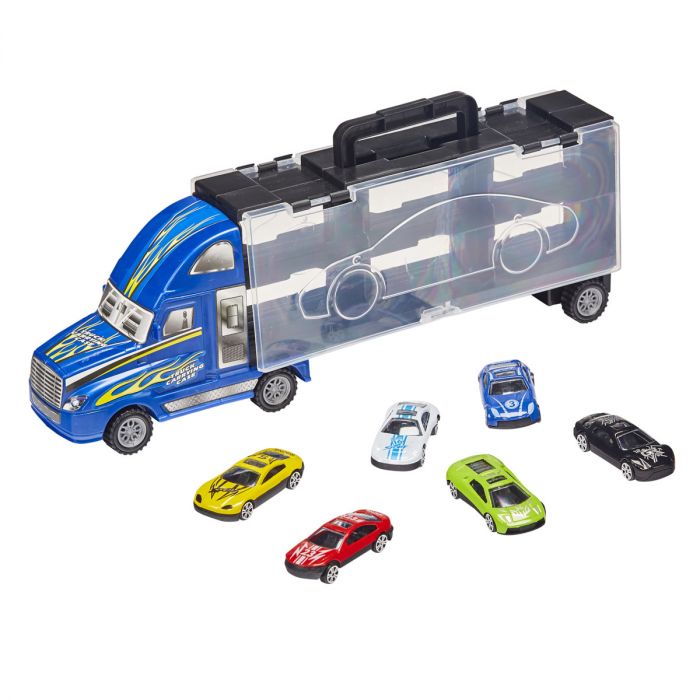 962100 Truck Carry Case with cars | Toysmalta