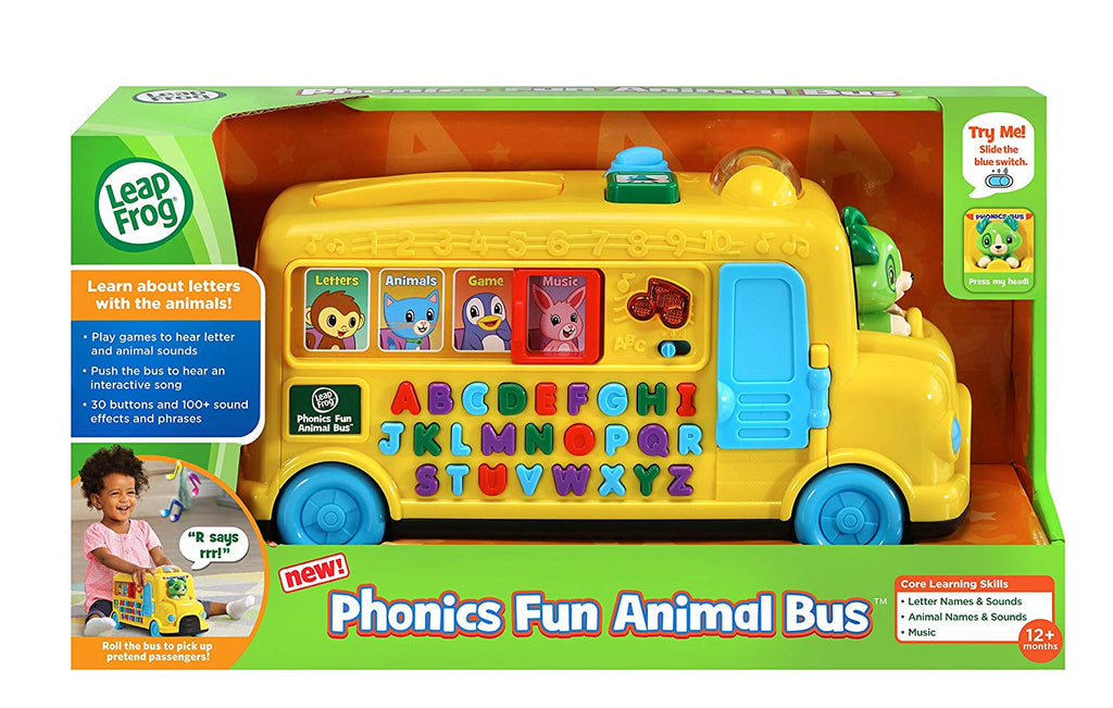601300 Phonics Fun Animal Bus