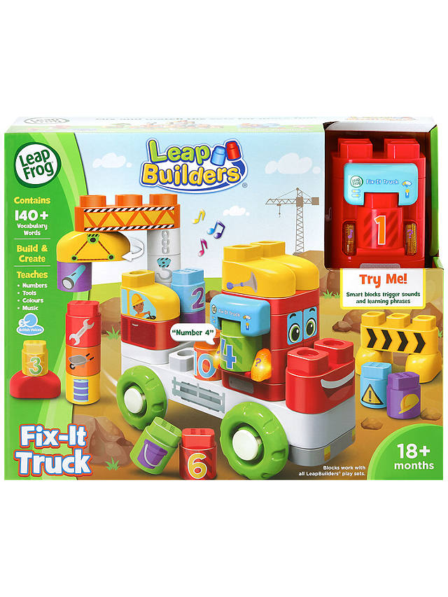 604803 Leapbuilders 123 Fix It Truck Toysmalta