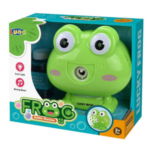 622027 Frog Bubble Machine