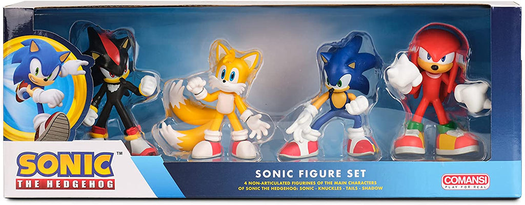 Y90300 Set of 4 Figures: Sonic, Shadow, Knuckles, Tails