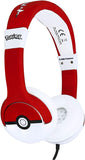 0758 Pokémon Pokéball Children's Wired Headphones