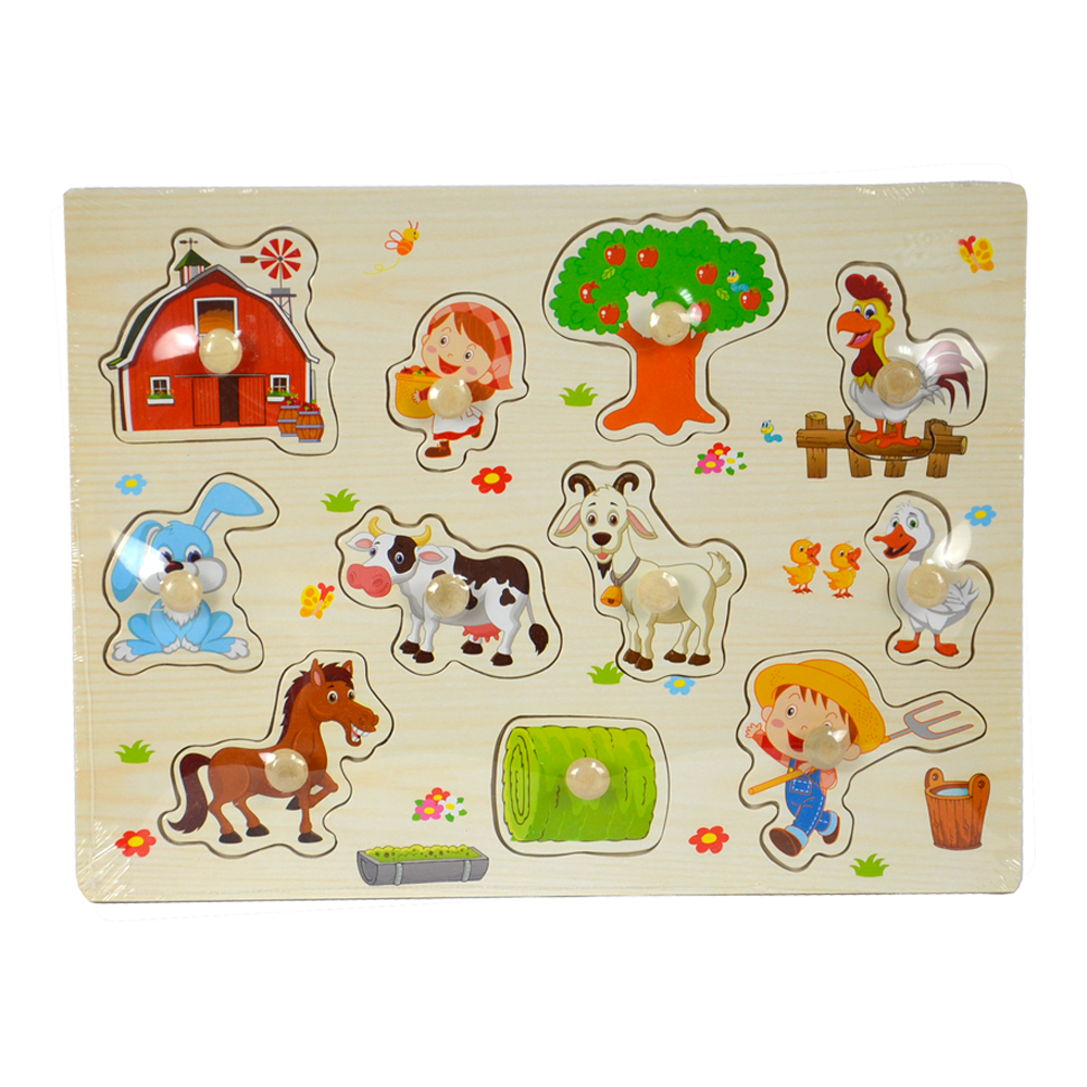 814788 Farm Pull Out Puzzle