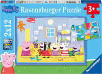 5574 Peppa Pig Puzzle 2 x 12