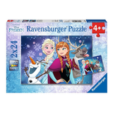 9074 Frozen 2x24pcs Puzzle