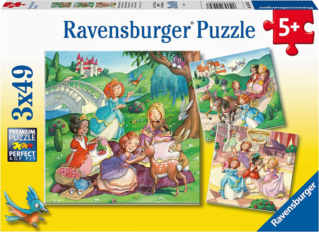 5564 Ravensburger Little Princesses-3 x 49 Pieces