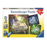 9291 Unicorn 3x49pcs Puzzle