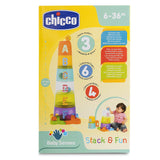 9308 Chicco 2 in 1 Stacking Cups