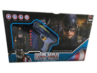 966232 Captain America Soft Bullet Gun