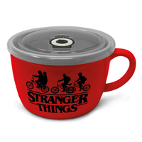 85905 Stranger Things: Logo Soup And Snack Mug
