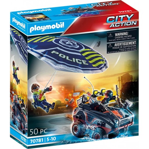 70781 Police Parachute with Amphibious Vehicle